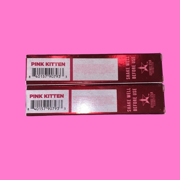 NWT 2 x Jeffree Star Pink Kitten Velour Liquid Lipstick Bundle - Picture 4 of 10